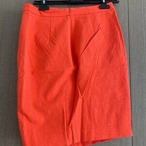 Banana Republic Bright Red Wrap Pencil Skirt – Size 2